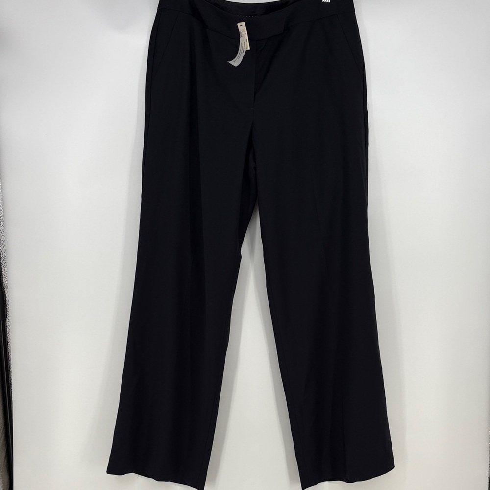 Talbots New Women’s 12 Signature Wool Blend Wide Leg Dress‎ Pant